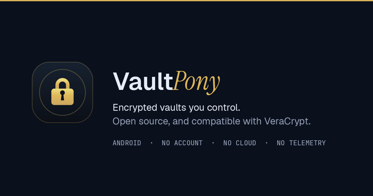 VaultPony social image